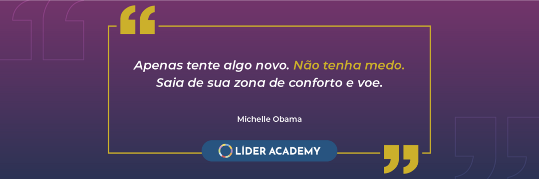 Frase de liderança: Michelle Obama