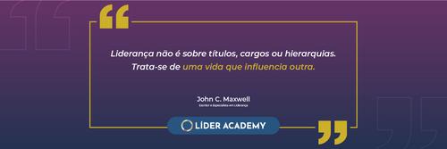 Frase de liderança: John C. Maxwell