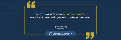 Frase de liderança: Oprah Winfrey