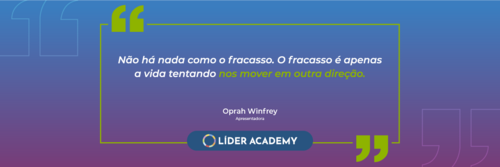 Frase de liderança - Oprah Winfrey